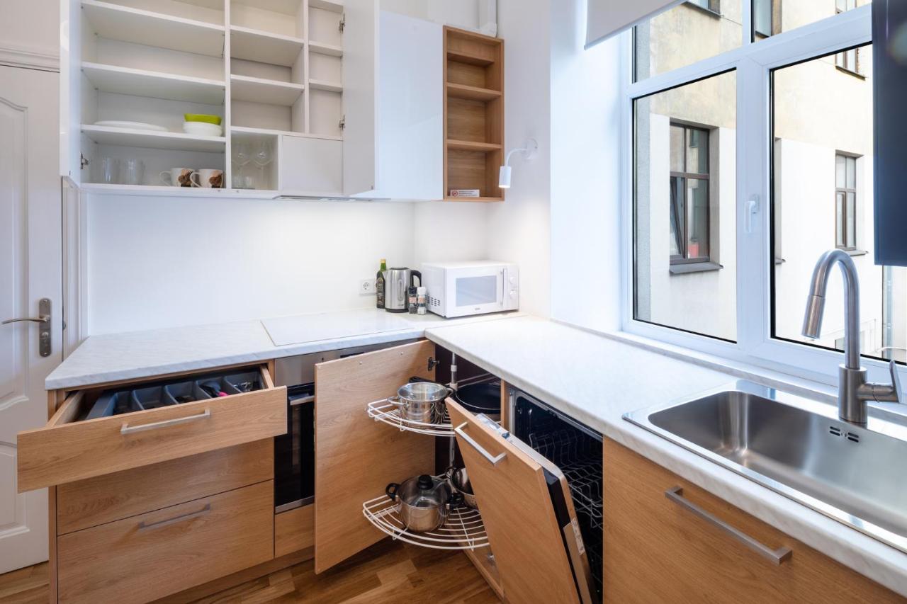 Brivibas House Design Apartments In City Center Riga Exteriör bild