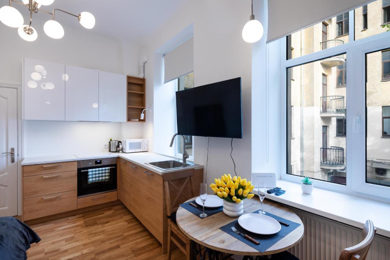 Brivibas House Design Apartments In City Center Riga Exteriör bild